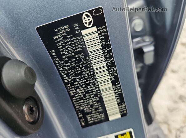 5YFB4MDE6TP446366 2026 TOYOTA COROLLA Gray Vista del compartimento del motor