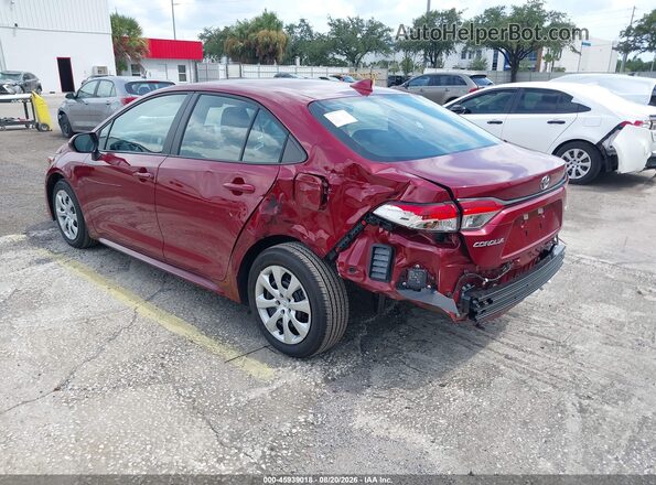 5YFB4MDE6TP487466 2026 TOYOTA COROLLA Red Tył lewy