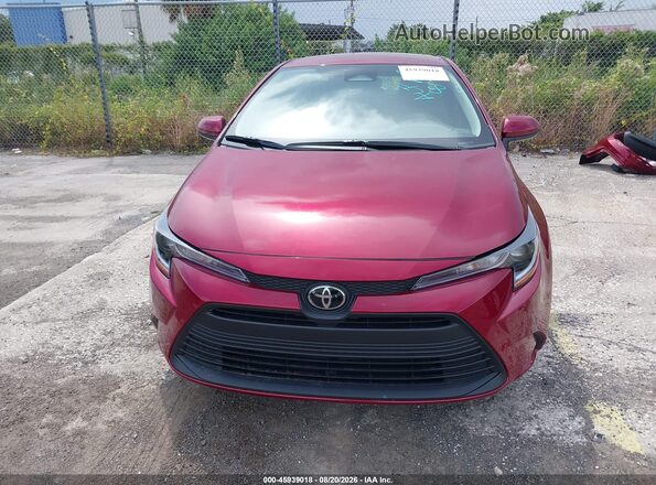 5YFB4MDE6TP487466 2026 TOYOTA COROLLA Red Widok wnętrza z tyłu