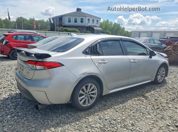 5YFB4MDE7PP012396 2023 TOYOTA COROLLA Серебряный Задняя правая четверть