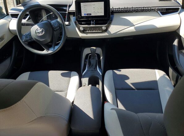 5YFB4MDE7PP040280 2023 TOYOTA COROLLA Silver წინა პანელის ხედი