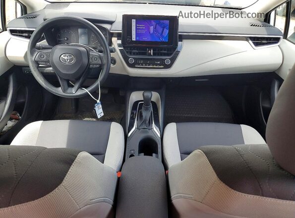 5YFB4MDE7RP095945 2024 TOYOTA COROLLA White წინა პანელის ხედი