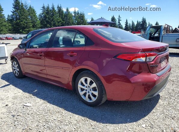 5YFB4MDE7SP243582 2025 TOYOTA COROLLA Burgundy უკანა მარცხენა