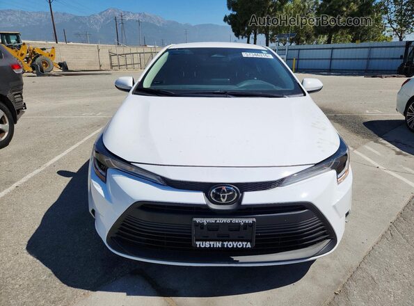 5YFB4MDE7SP297450 2025 TOYOTA COROLLA White Вид спереду