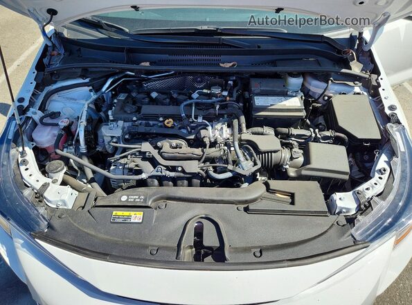 5YFB4MDE7SP297450 2025 TOYOTA COROLLA White Вид задньої частини салону