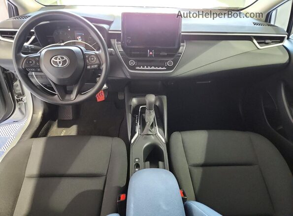 5YFB4MDE7SP306132 2025 TOYOTA COROLLA Silver წინა პანელის ხედი