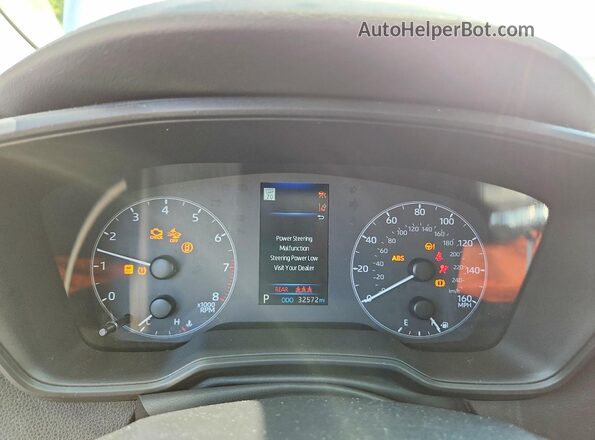5YFB4MDE7SP309287 2025 TOYOTA COROLLA Silver Սարքավորումների վահանակի տեսք