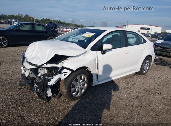 5YFB4MDE7SP311654 2025 TOYOTA COROLLA Белый Передняя левая четверть