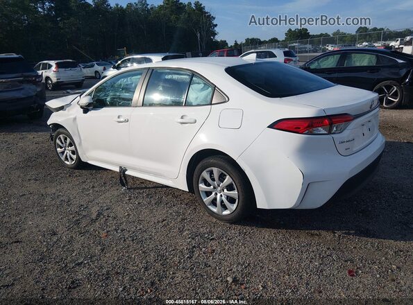 5YFB4MDE7SP311654 2025 TOYOTA COROLLA Белый Задняя левая четверть