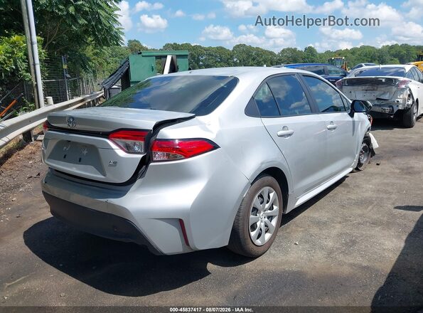 5YFB4MDE7SP318247 2025 TOYOTA COROLLA Серебряный Задняя правая четверть