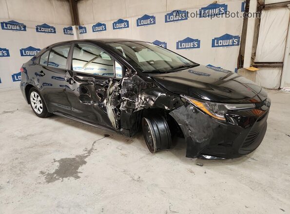 5YFB4MDE7SP341172 2025 TOYOTA COROLLA Black VIN կոդի պիտակի տեսք