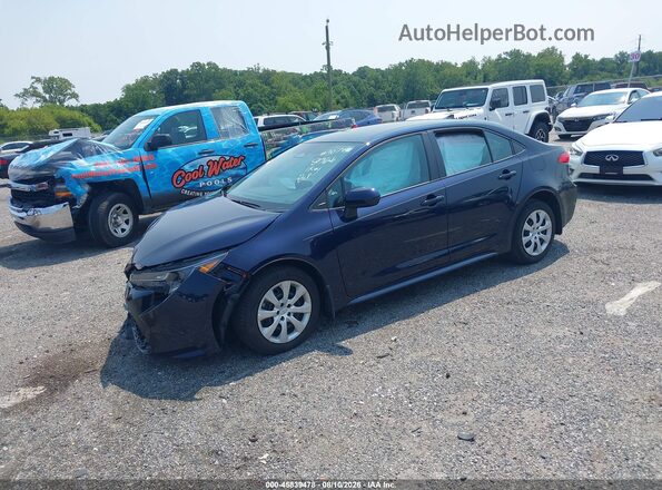 5YFB4MDE8PP043236 2023 TOYOTA COROLLA Blue წინა მარცხენა ხედი სამი მეოთხედიდან