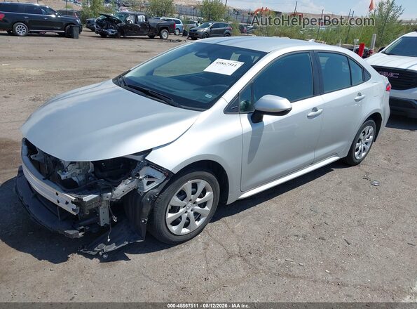 5YFB4MDE8SP267969 2025 TOYOTA COROLLA Silver Передня ліва чверть