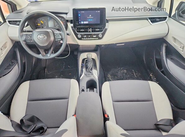 5YFB4MDE8SP349930 2025 TOYOTA COROLLA Gray Widok deski rozdzielczej