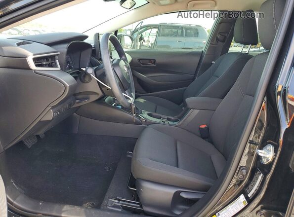 5YFB4MDE8SP356621 2025 TOYOTA COROLLA Black Widok wnętrza z przodu