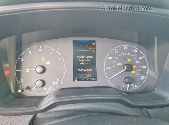 5YFB4MDE8SP356621 2025 TOYOTA COROLLA Black Widok zestawu wskaźników