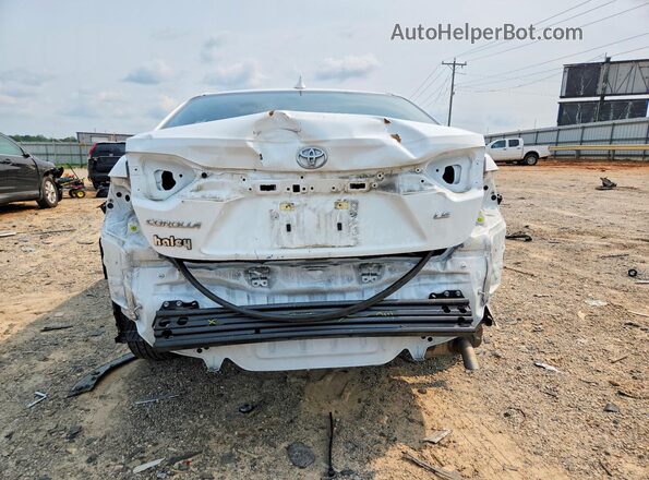 5YFB4MDE9SP251909 2025 TOYOTA COROLLA White Вид ззаду