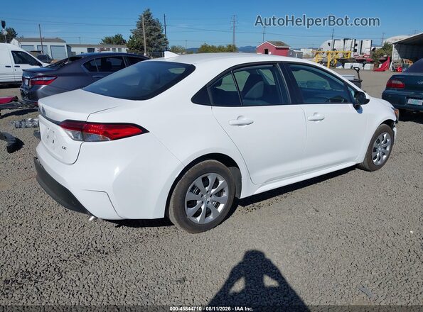 5YFB4MDE9TP385496 2026 TOYOTA COROLLA White Հետևի աջ