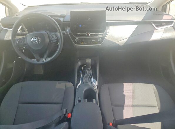 5YFB4MDE9TP409196 2026 TOYOTA COROLLA Gray Вид панелі приладів