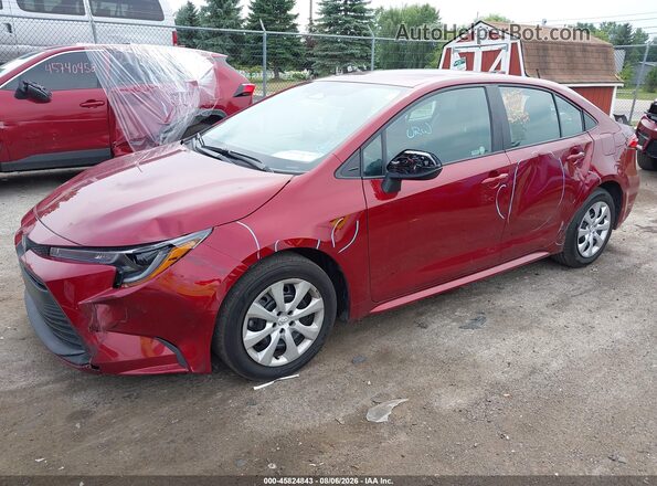 5YFB4MDE9TP410333 2026 TOYOTA COROLLA Red წინა მარცხენა ხედი სამი მეოთხედიდან