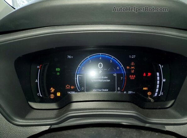5YFB4MDE9TP430940 2026 TOYOTA COROLLA White Instrument cluster view