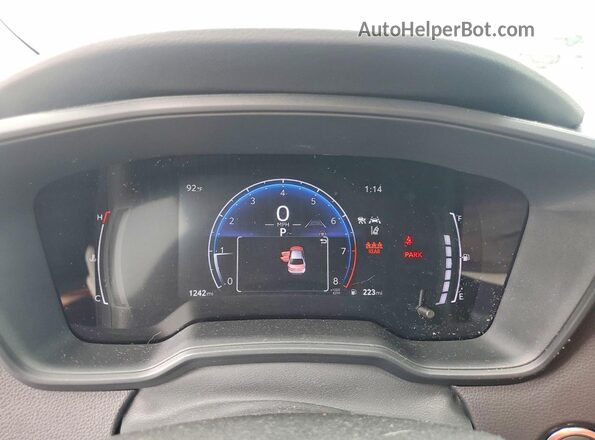 5YFB4MDE9TP474632 2026 TOYOTA COROLLA Black Vista del cuadro de instrumentos