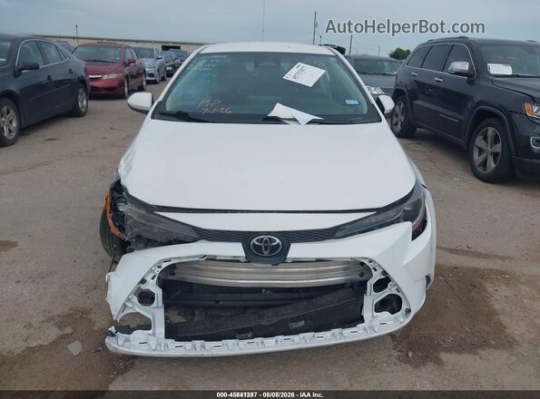 5YFB4MDEXPP056070 2023 TOYOTA COROLLA White Vista del cuadro de instrumentos