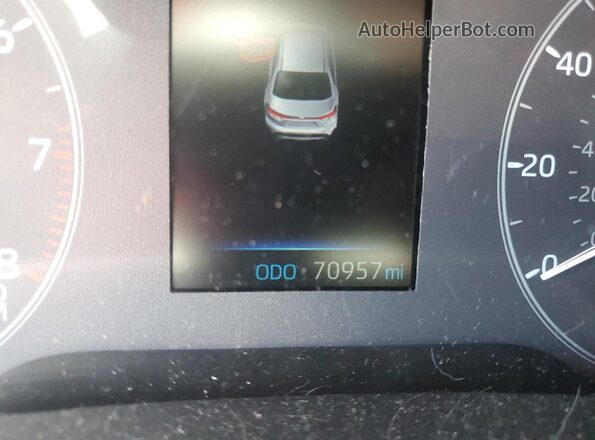 5YFB4MDEXPP060717 2023 TOYOTA COROLLA Gray Вид щитка приладів