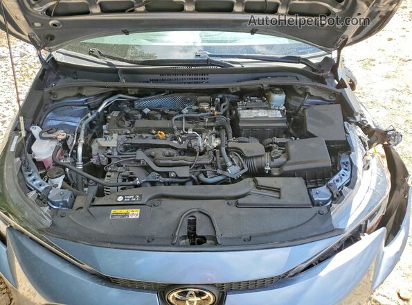 5YFB4MDEXPP068588 2023 TOYOTA COROLLA Blue Rear interior view