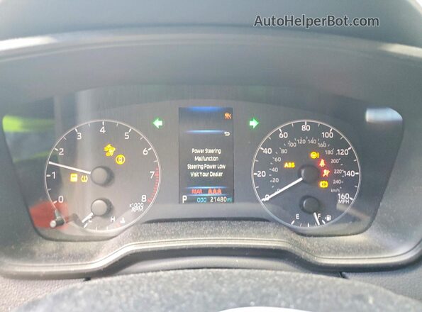 5YFB4MDEXPP068588 2023 TOYOTA COROLLA Blue Instrument cluster view