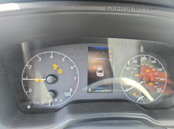 5YFB4MDEXRP087094 2024 TOYOTA COROLLA Blue Instrument cluster view
