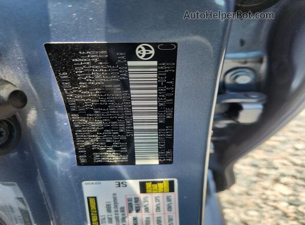 5YFB4MDEXRP087094 2024 TOYOTA COROLLA Blue Engine compartment view