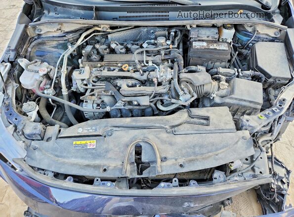 5YFB4MDEXRP094479 2024 TOYOTA COROLLA Синий Вид задней части салона