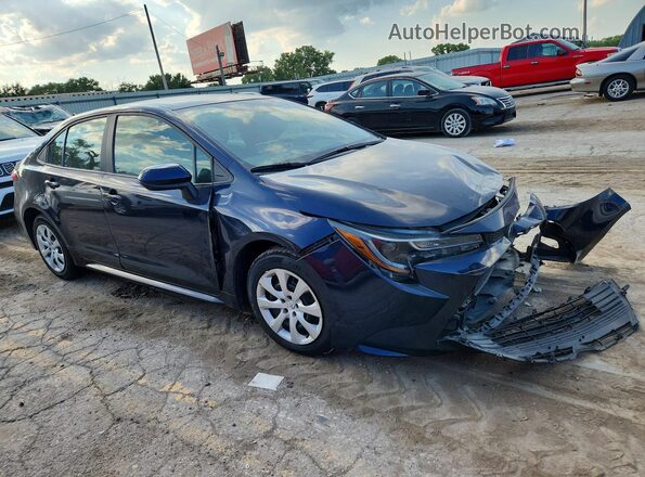 5YFB4MDEXRP094479 2024 TOYOTA COROLLA Синий Передняя правая четверть
