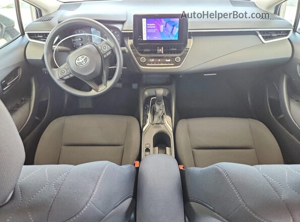 5YFB4MDEXRP163686 2024 TOYOTA COROLLA Silver Առջևի վահանակի տեսք