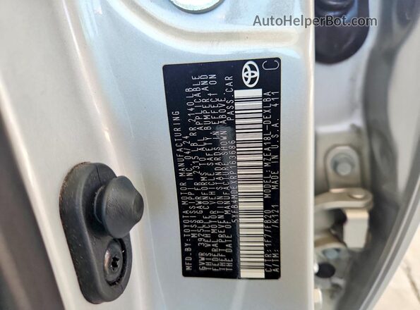 5YFB4MDEXRP163686 2024 TOYOTA COROLLA Silver Շարժիչի բաժամունքի տեսք