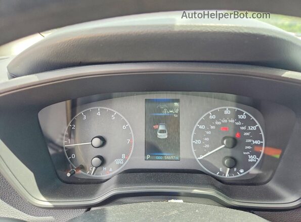 5YFB4MDEXRP166040 2024 TOYOTA COROLLA White Vista del cuadro de instrumentos