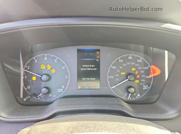5YFB4MDEXRP186224 2024 TOYOTA COROLLA Белый Вид щитка приборов