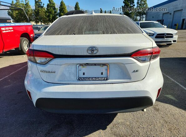 5YFB4MDEXRP186224 2024 TOYOTA COROLLA Белый Вид сзади