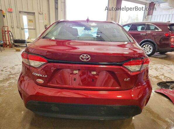 5YFB4MDEXSP228820 2025 TOYOTA COROLLA Burgundy Vista trasera