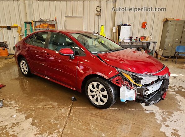 5YFB4MDEXSP228820 2025 TOYOTA COROLLA Burgundy Delantero derecho