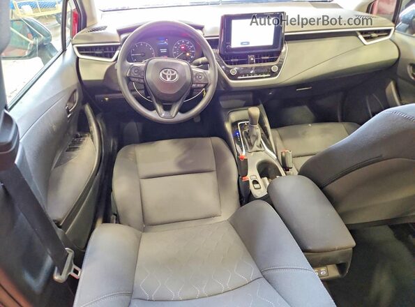 5YFB4MDEXSP228820 2025 TOYOTA COROLLA Burgundy Vista del salpicadero