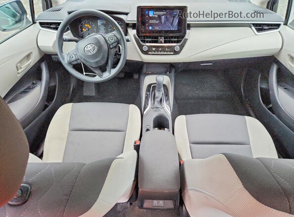 5YFB4MDEXSP233077 2025 TOYOTA COROLLA Черный Вид панели приборов