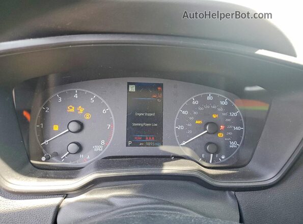 5YFB4MDEXSP254723 2025 TOYOTA COROLLA Белый Вид щитка приборов