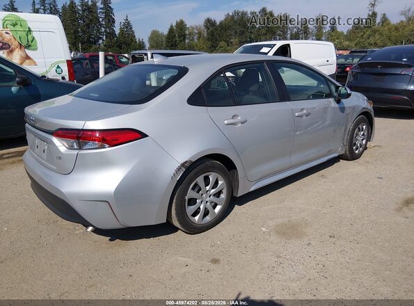 5YFB4MDEXSP284384 2025 TOYOTA COROLLA Silver Trasero derecho