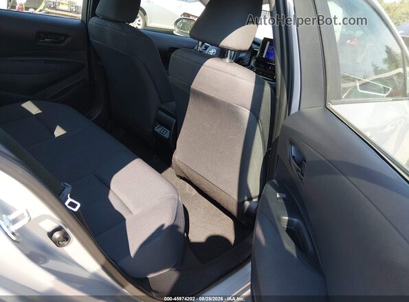 5YFB4MDEXSP284384 2025 TOYOTA COROLLA Silver Vista de la etiqueta del VIN