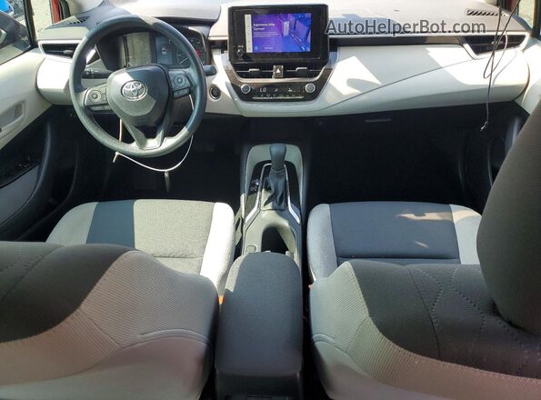 5YFB4MDEXSP308327 2025 TOYOTA COROLLA Красный Вид панели приборов
