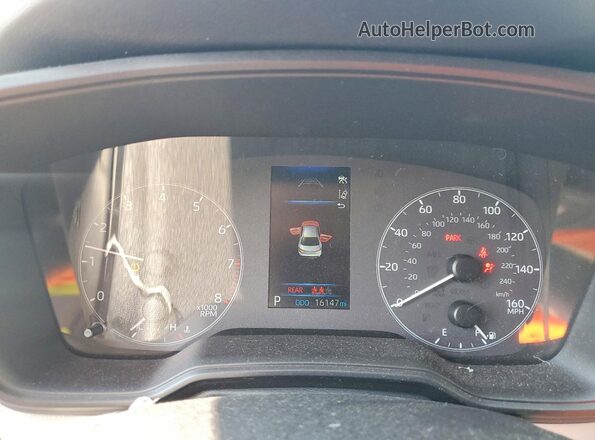 5YFB4MDEXSP308327 2025 TOYOTA COROLLA Красный Вид щитка приборов
