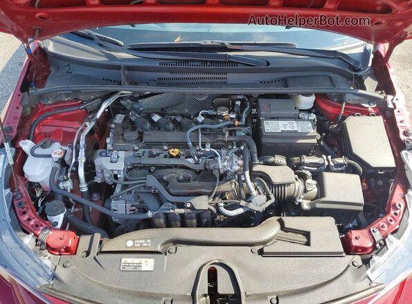 5YFB4MDEXSP308327 2025 TOYOTA COROLLA Красный Вид задней части салона