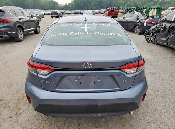 5YFB4MDEXSP327363 2025 TOYOTA COROLLA Blue Вид ззаду